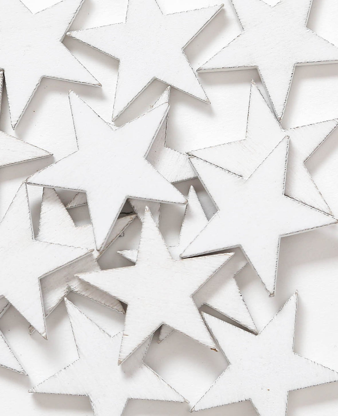 Wooden scatter stars, 20 pcs.