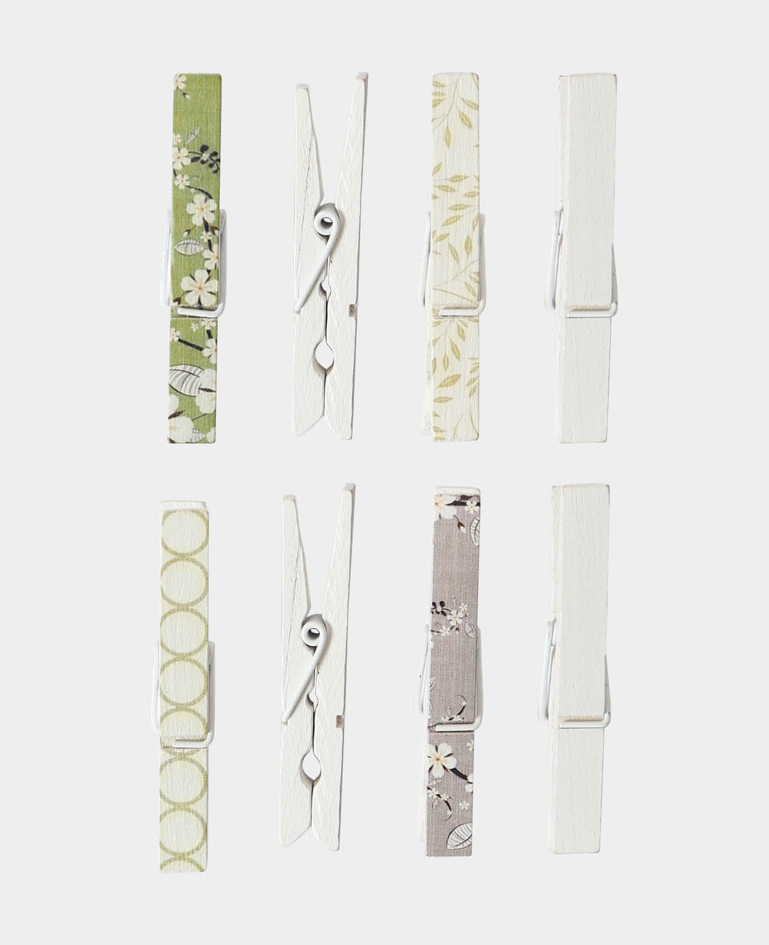 Wooden Clip II, 8 pcs.