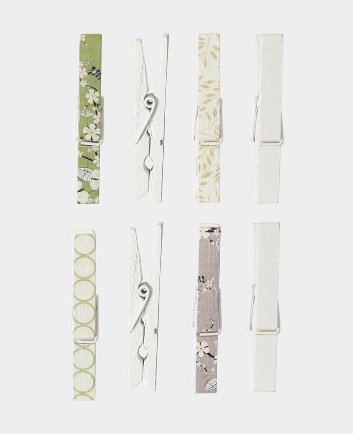 Wooden Clip II, 8 pcs.