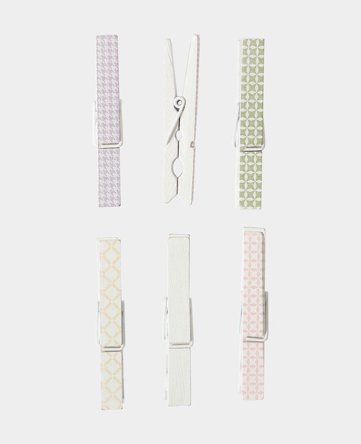 Wooden Peg IV, 7.5 cm, 6 pcs.