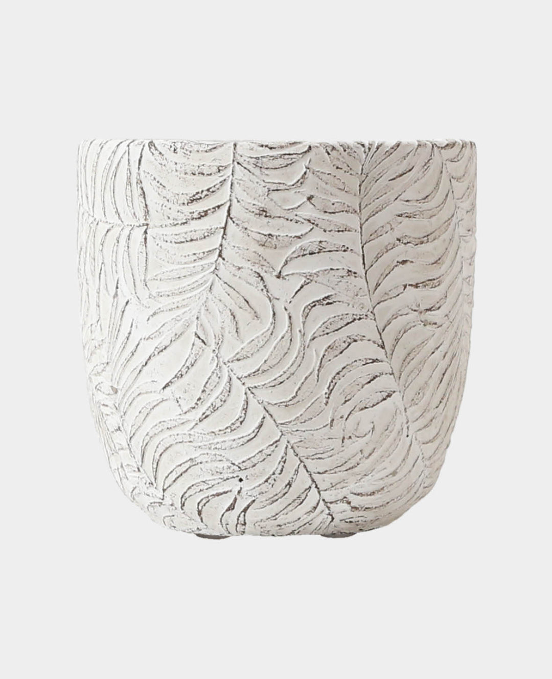 Flower Pot Jungle White, ø 10.5 x 10.5 cm