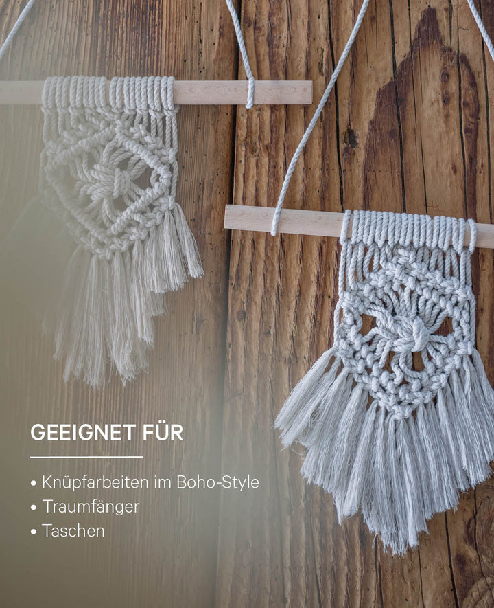 Carina camel, Lalana Garn für Häkeln, Stricken, Weben &amp; Makramee Projekte, Hellbraun, 3 mm x ca. 120 m, ca. 200 g
