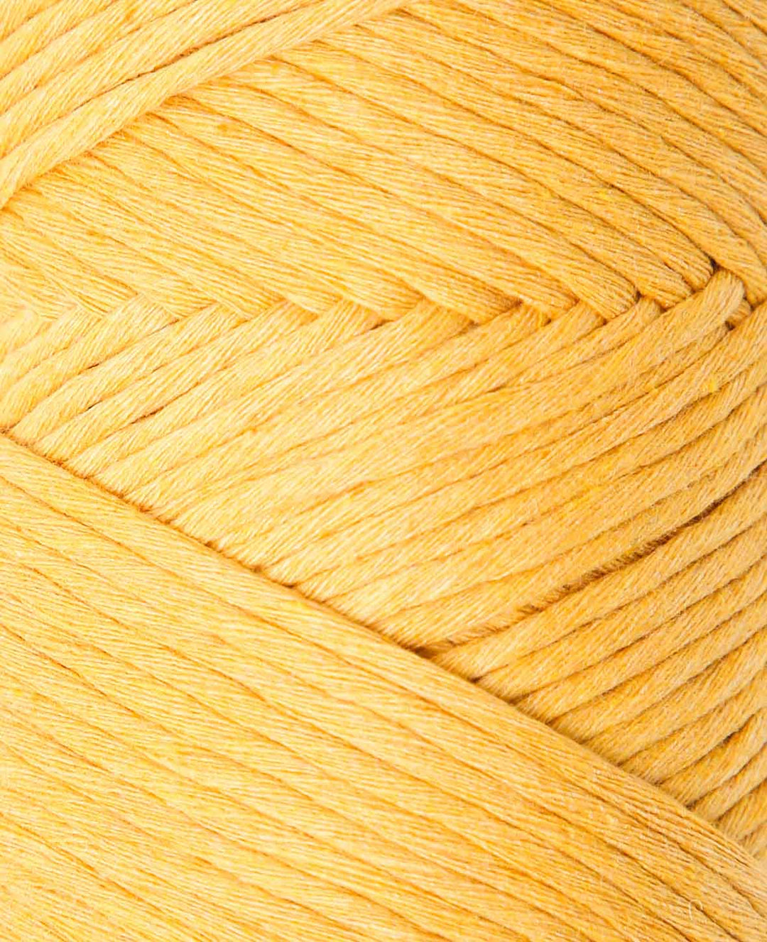 Carina Mustard, Yarn for Crochet, Knitting, Weaving &amp; Macrame Projects, Mustard Yellow, 3 mm x approx. 120 m, approx. 200 g