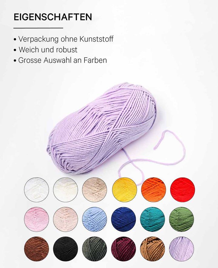 Comfort Lavender, purple, 3 mm x approx. 160 m, approx. 100 g