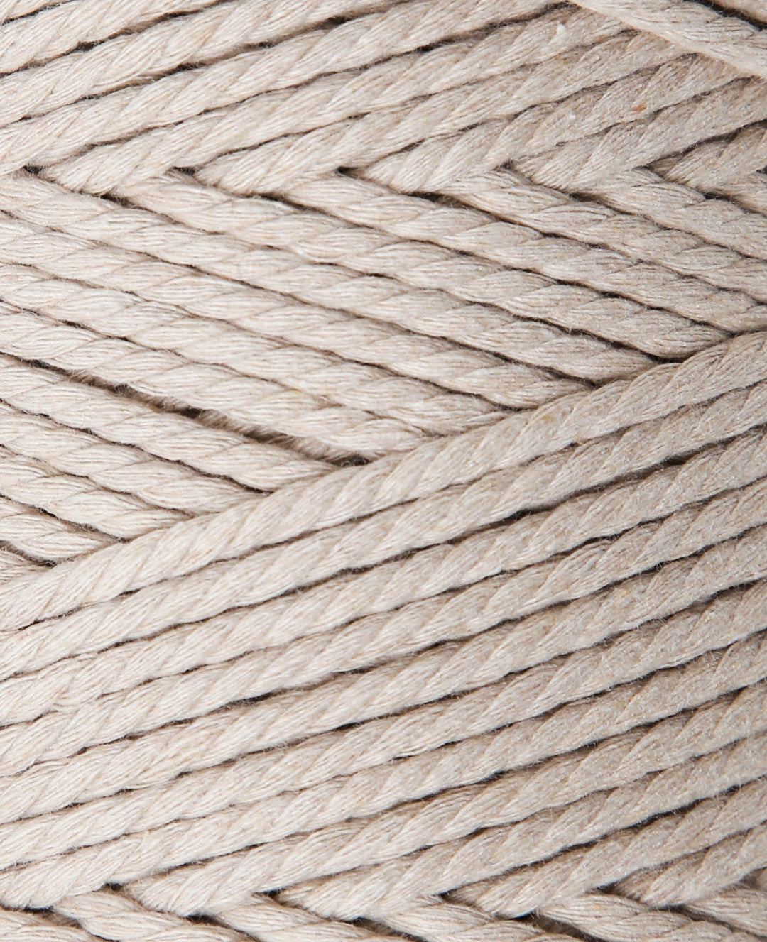 Macrame Rope beige, Lalana Knüpfgarn für Makramee Projekte, Beige, 2 mm x ca. 160 m, ca. 500 g