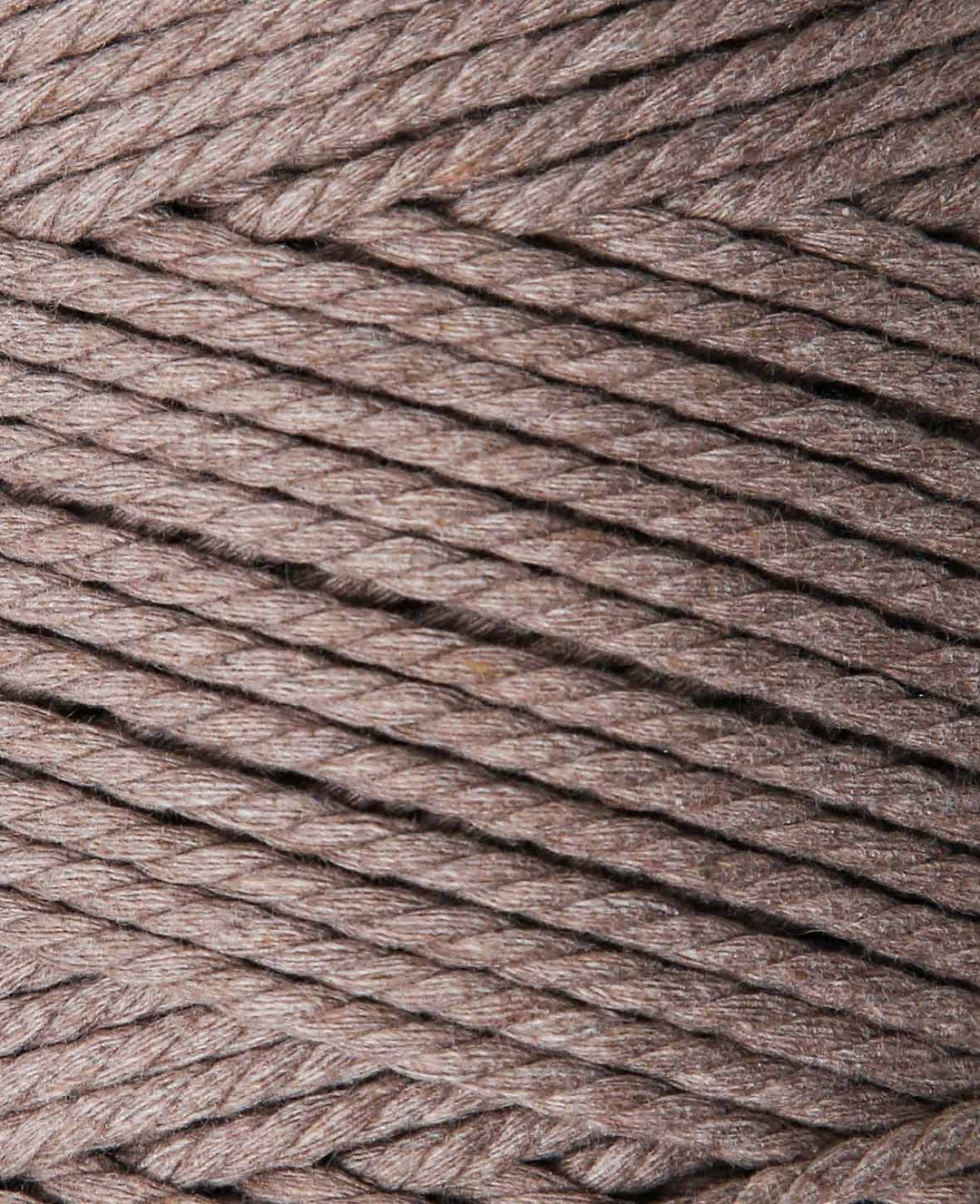 Macrame Rope coffee, Lalana Macrame Yarn for Macrame Projects, Brown, 2 mm x approx. 160 m, approx. 500 g