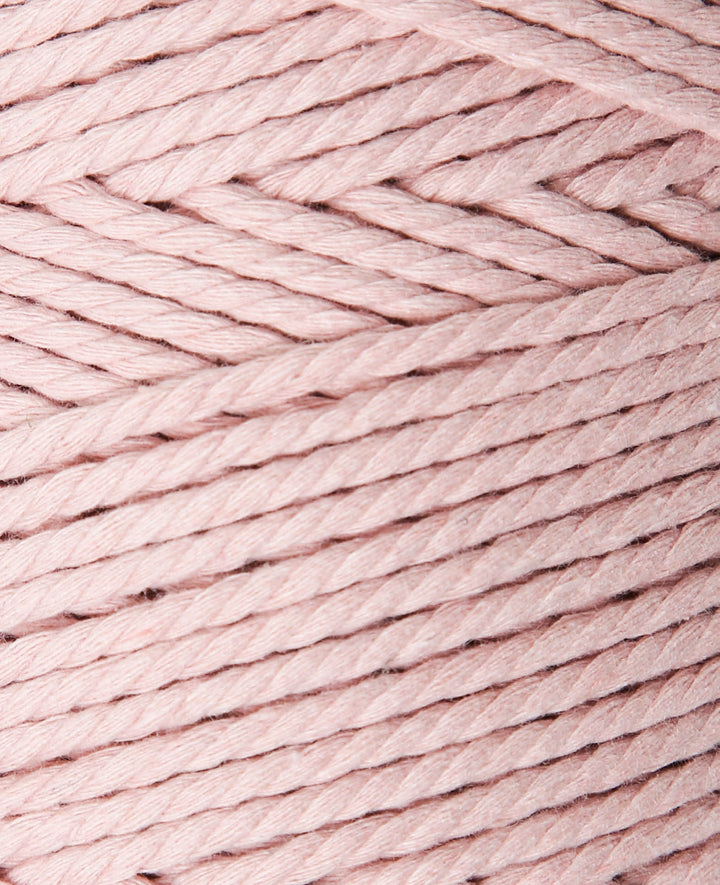 Macrame Rope Powder, Lalana Macrame Yarn for Macrame Projects, Pink, 2 mm x approx. 160 m, approx. 500 g