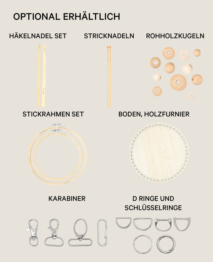 Lalana Macrame Rope Rainbow, knotting yarn, blue, ochre, turquoise, burgundy mix, 3 mm x approx. 90 m, approx. 330 g