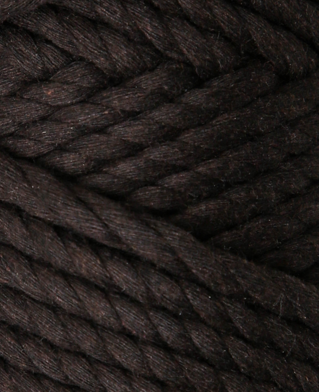 Macrame Rope brown, Lalana Macrame Yarn for Macrame Projects, Brown, 5 mm x approx. 30 m, approx. 330 g