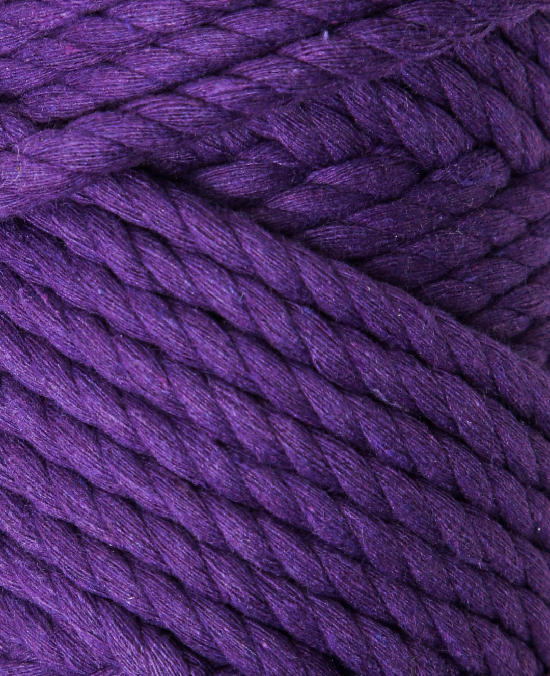 Corde macramé mauve, fil à nouer Lalana pour projets macramé, violet, 5 mm x env. 30 m, env. 330 g