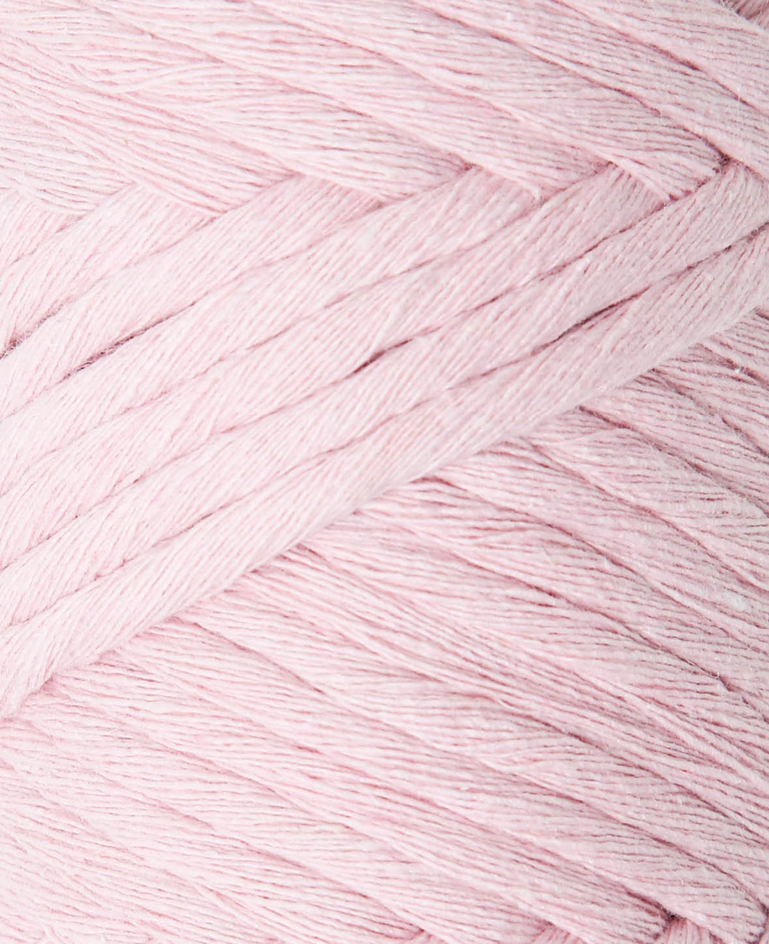 Spessa powder, fil Lalana Macramé pour crochet, tricot, nouage et projets de macramé, Rose, environ 5 mm x 60 m, environ 250 g