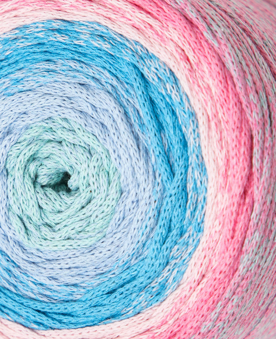 Vivace Capri, Lalana Textilgarn zum Häkeln, Stricken, Knüpfen &amp; Makramee Projekte, Bunt, ca. 2 mm x 210 m, ca. 250 g