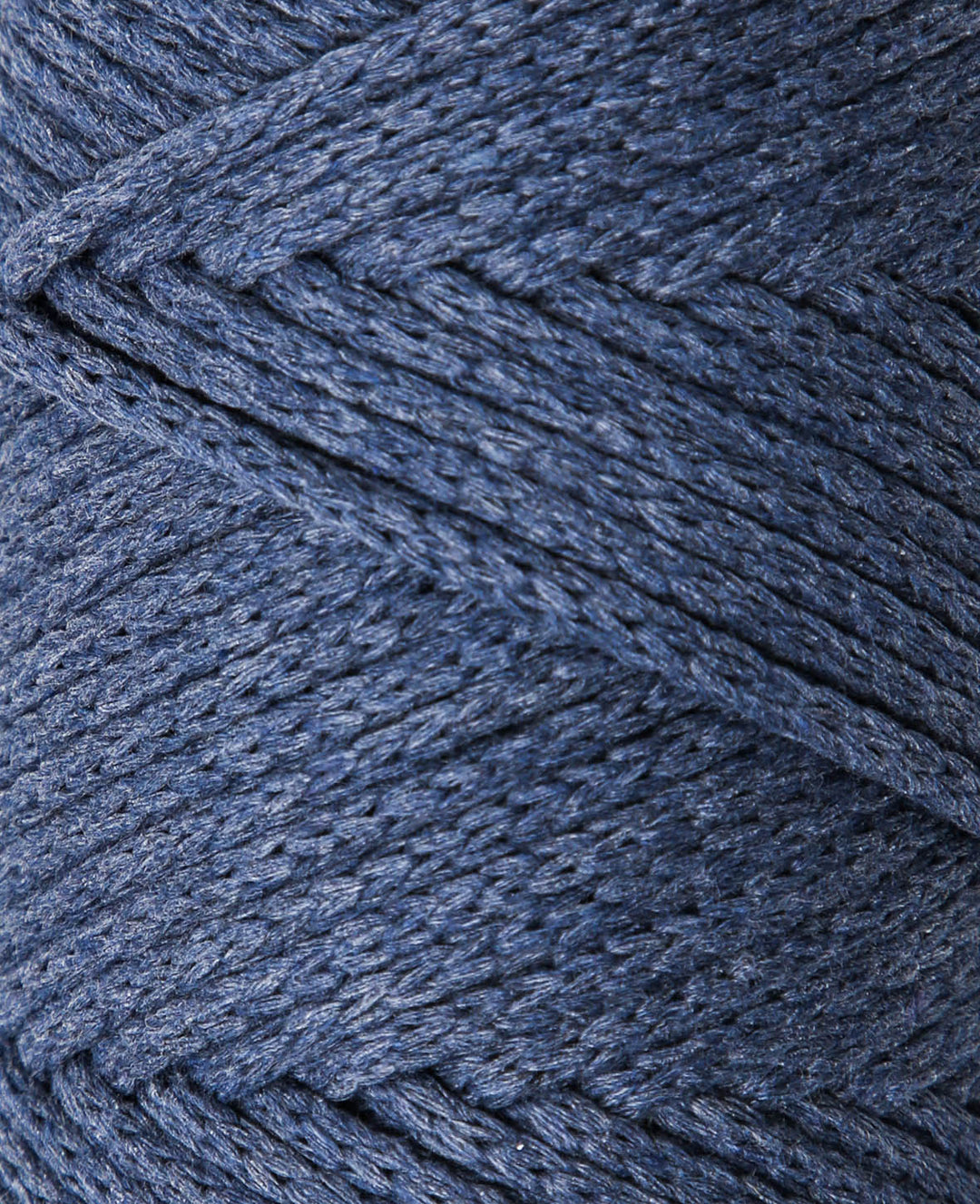 Xxlace jeans, Lalana chain yarn for crochet, knitting, knotting &amp; macramé, blue-grey, approx. 3 mm x 70 m, approx. 200 g