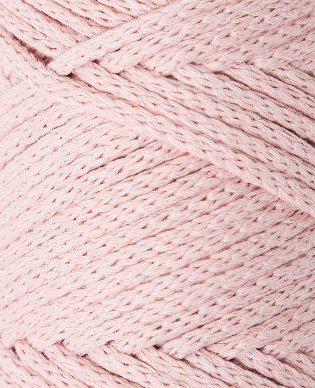 Xxlace powder, Lalana Kettengarn zum Häkeln, Stricken, Knüpfen &amp; Makramee, Rosa, ca. 3 mm x 70 m, ca. 200 g