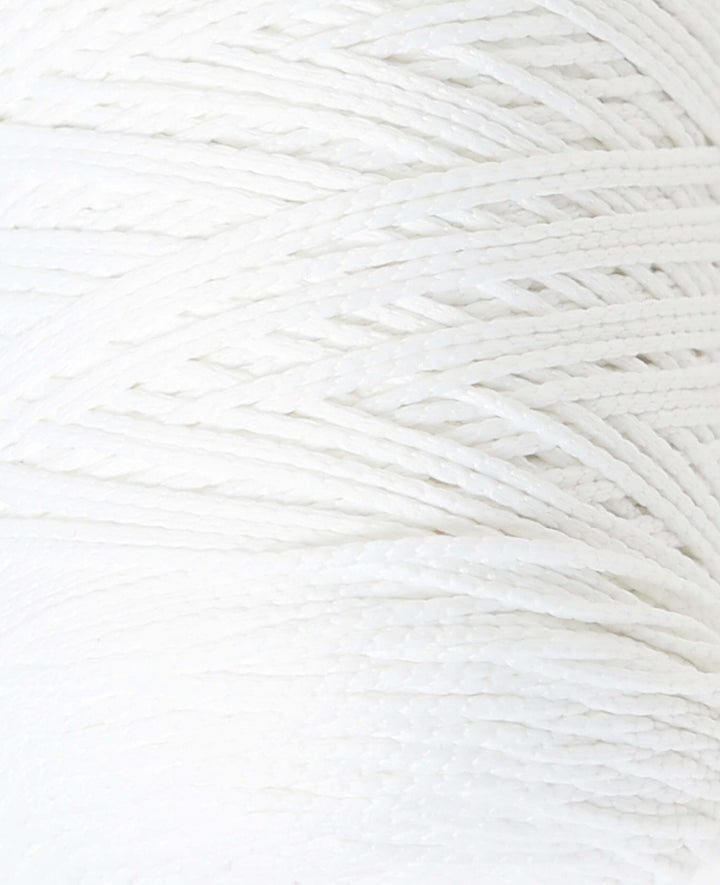 Fiona white, Lalana Kettengarn, Weiss, ca. 100 g, ca. 260 m, ø 1mm
