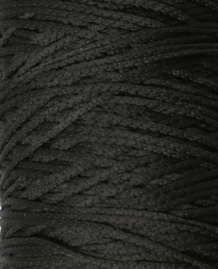 Fiona black, Lalana chain yarn, black, approx. 100 g, approx. 260 m, ø 1mm