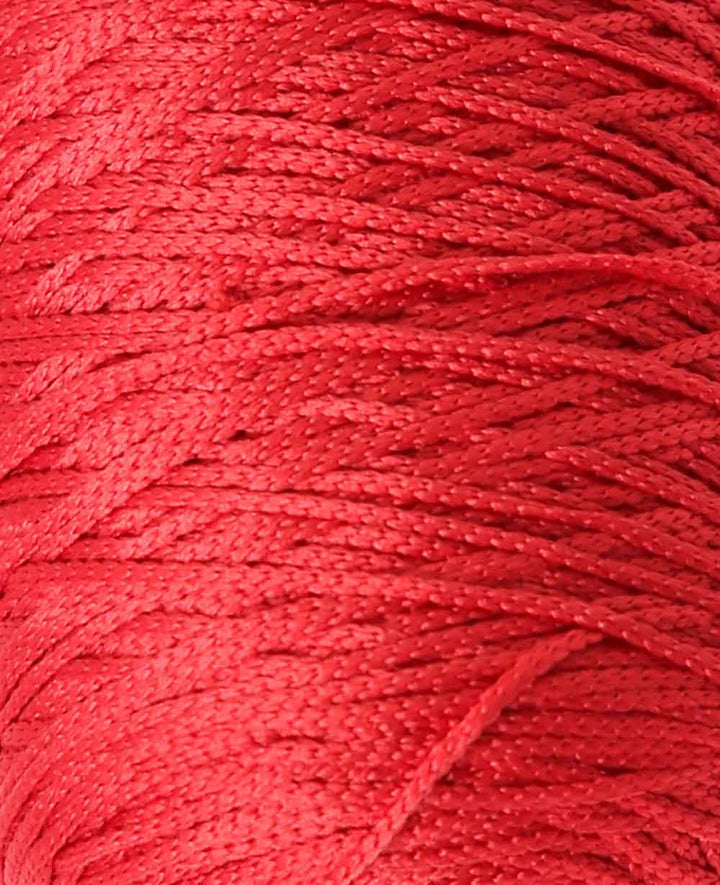 Fiona red, Lalana Kettengarn, Rot, ca. 100 g, ca. 260 m, ø 1mm