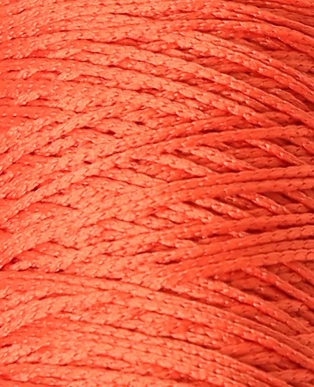 Fiona rouille, Lalana fil chaîne, Rouge rouille, env. 100 g, env. 260 m, ø 1 mm