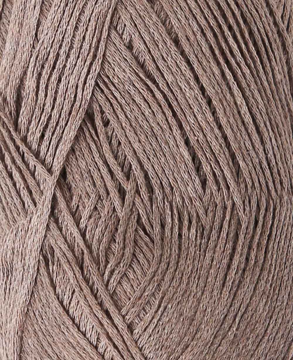 Lydia coffee, Lalana Kettengarn, Braun, ca. 100 g, ca. 300 m, ø 1.5mm