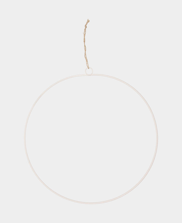Metal ring stand, stone, Ø 35 cm