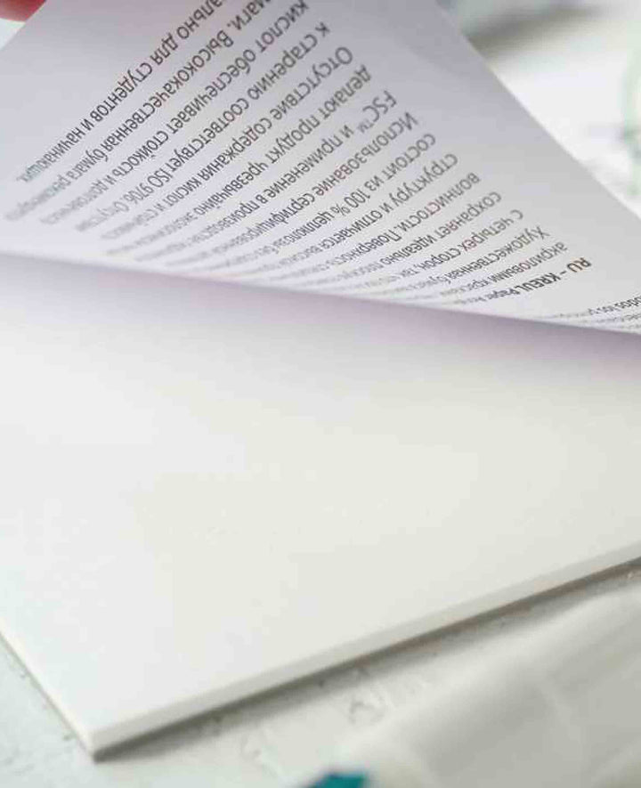 KREUL Paper Acrylic A3 – 260 g/m², 10 Blatt, für Acryl &amp; Marker