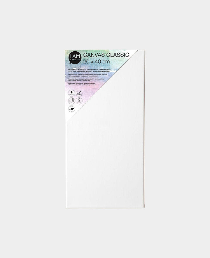 Stretcher Bar Classic, 1.7 x 20 x 40 cm, White
