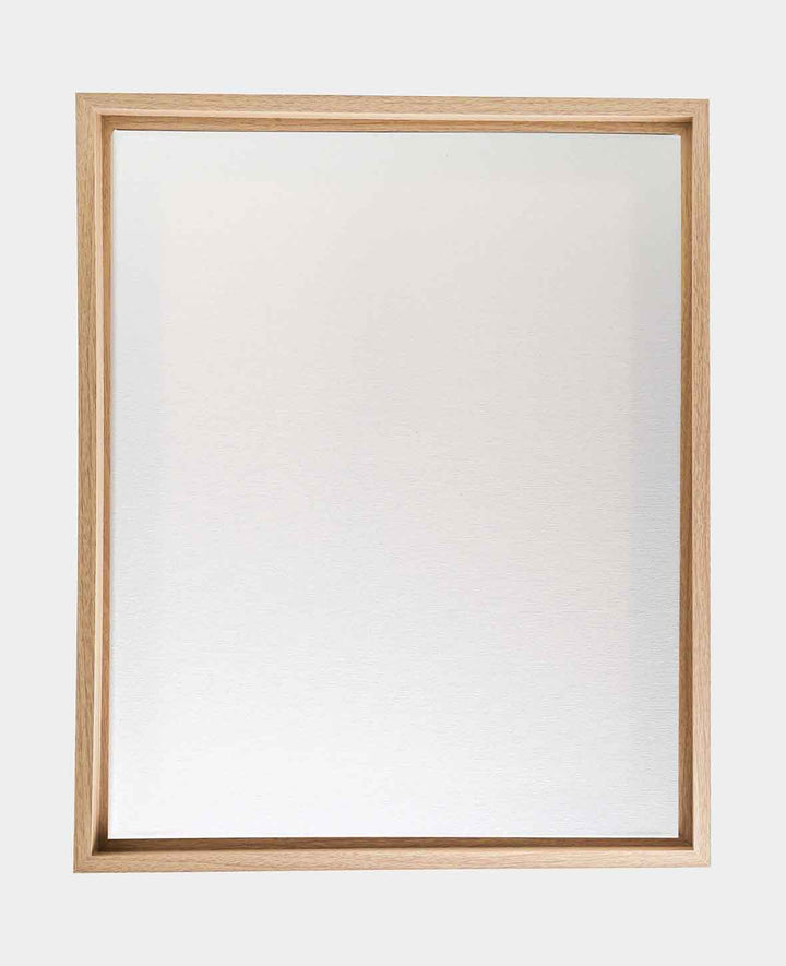 Shadow Gap Frame Set, 44 x 54 cm, incl. Stretcher Bar Frame (40 x 50 cm), Pine Wood
