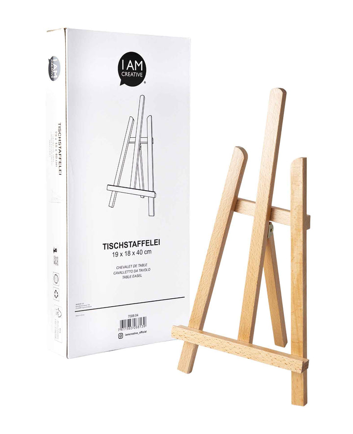Table Easel made of Beechwood, 19 x 18 x 40 cm