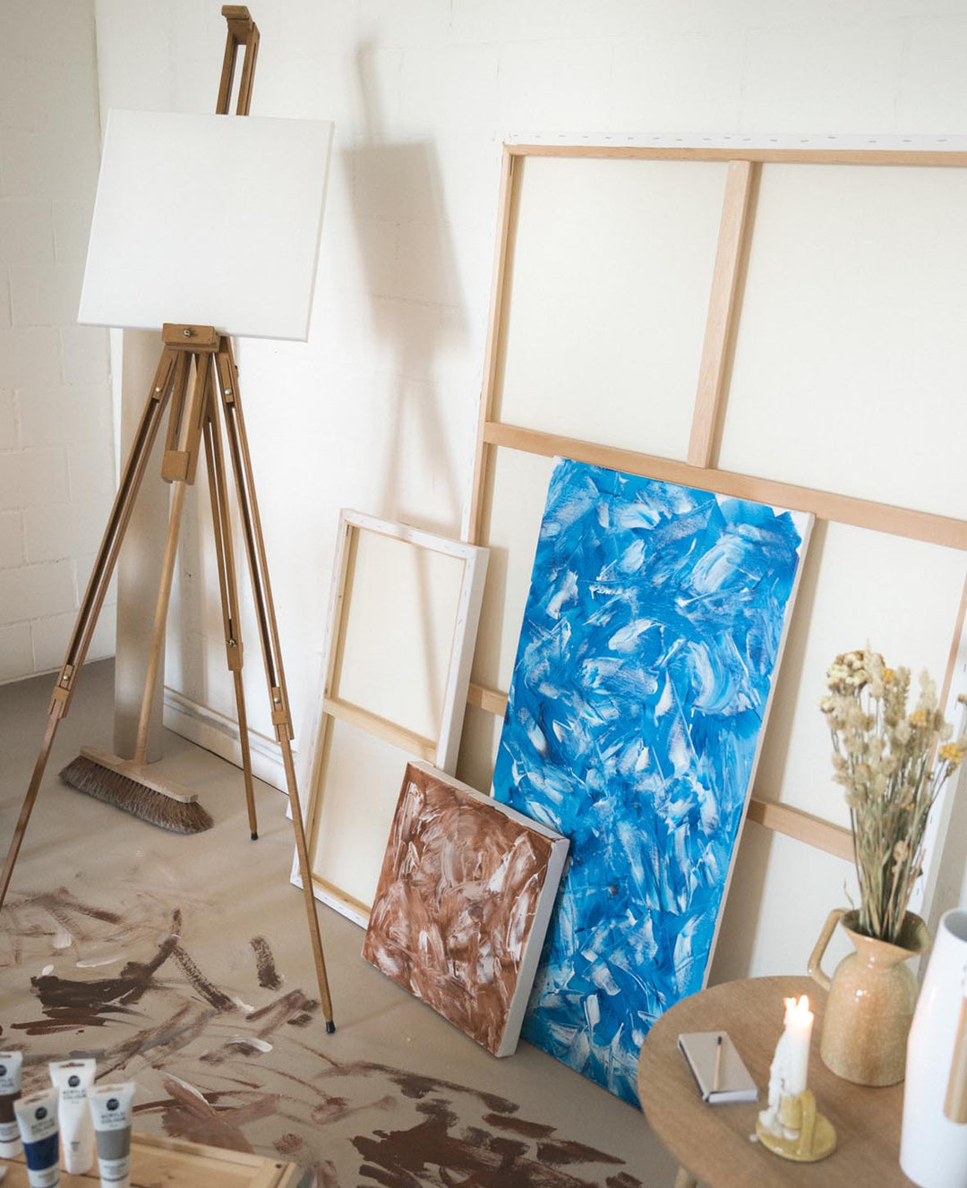 Stretcher Frame Classic, 1.7 x 8 x 6 cm, White