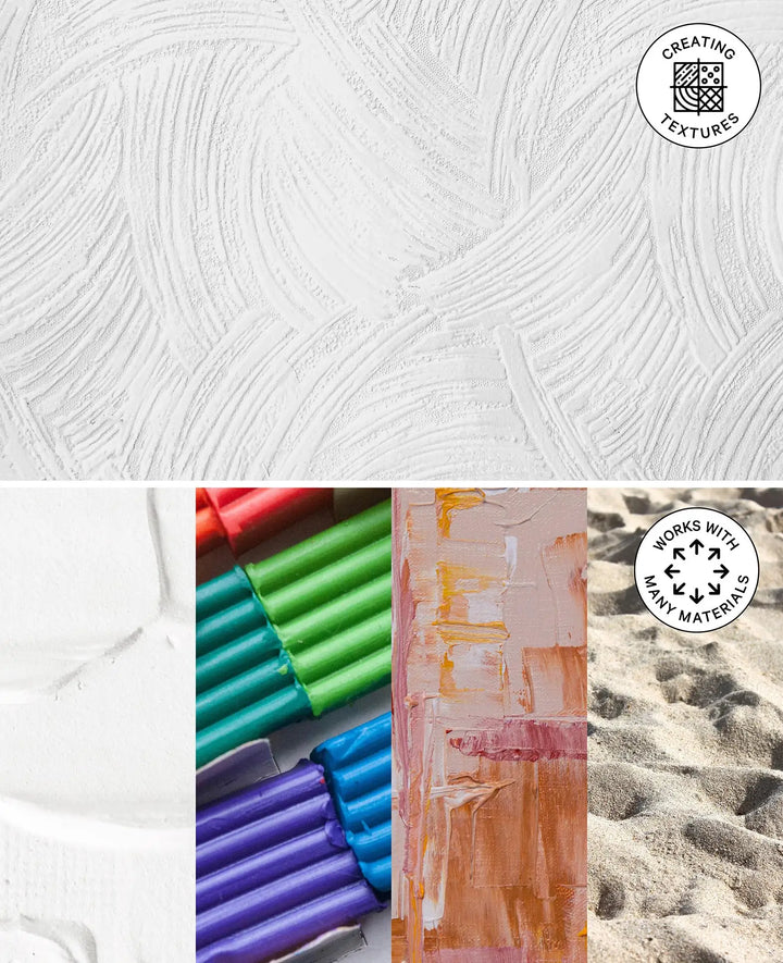 Jeu de spatules en plastique, 4 pièces, avec différentes dentures