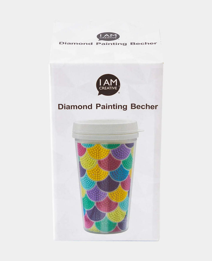 Diamond Painting tasse, graphique, gourde, 17 x 9.2 cm