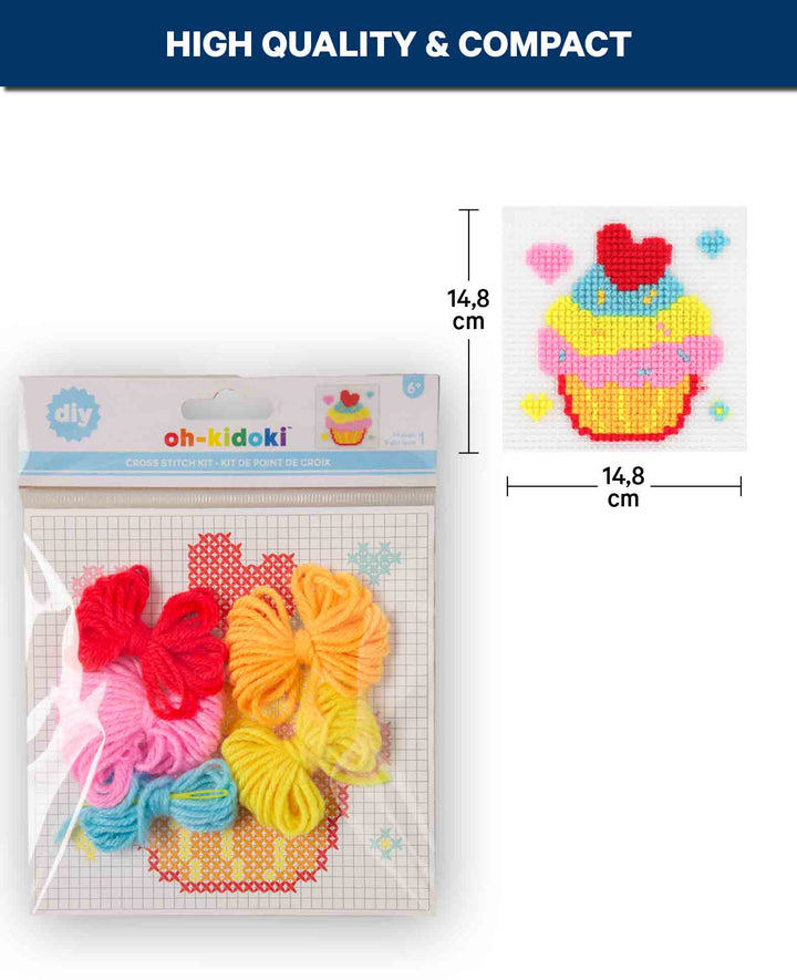 Stickset Cupcake, Komplettset