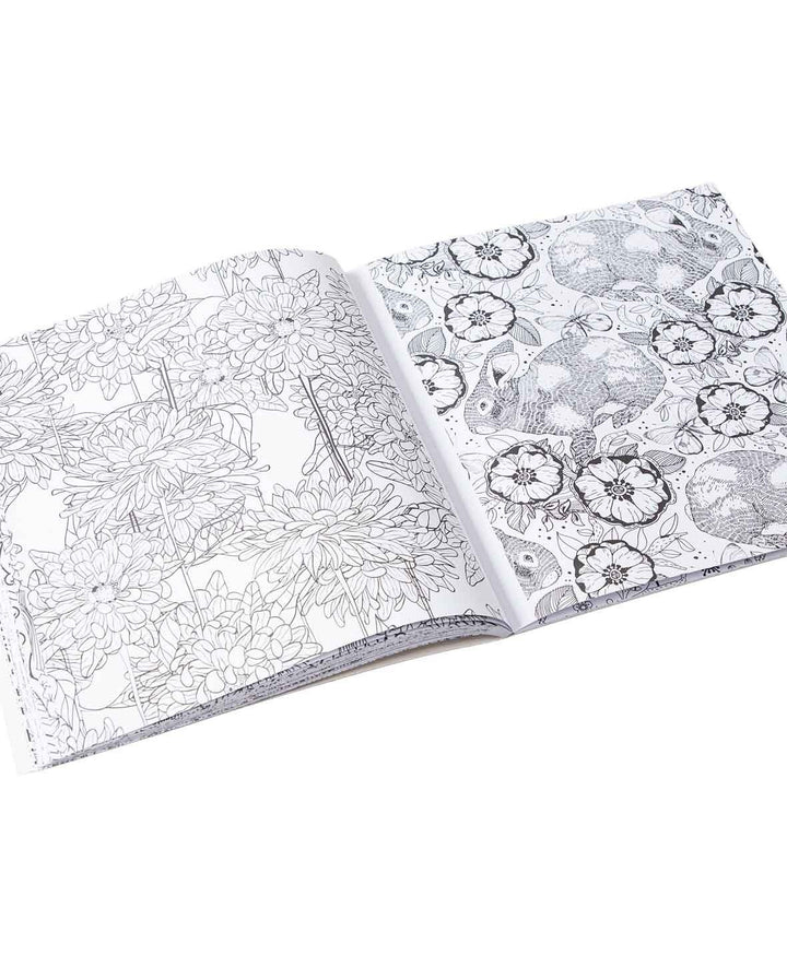 Forest Life Colouring Book, FSC-certified paper, 19.5 × 23 cm, 64 pages
