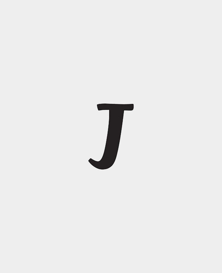 Seal Alphabet J