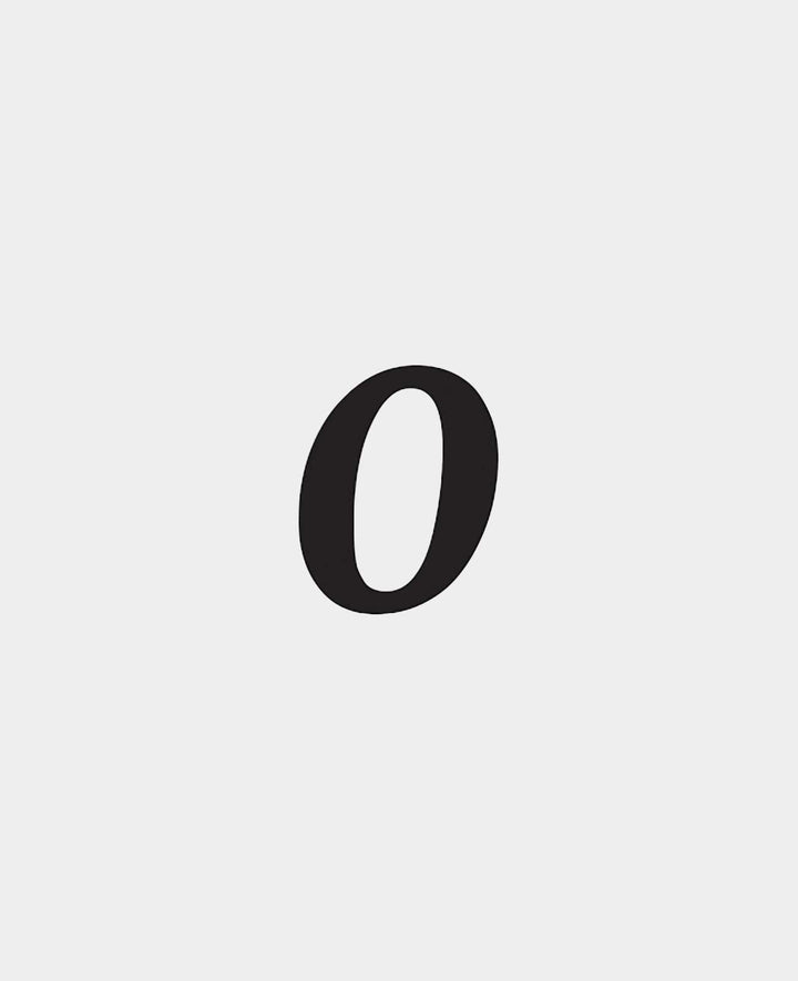 Seal Alphabet O