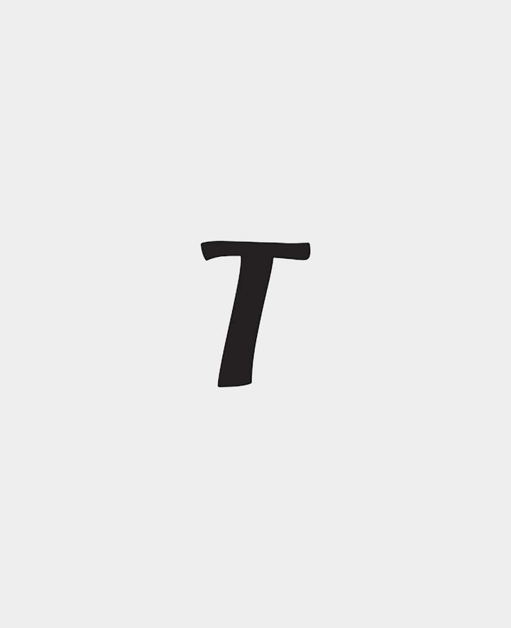 Seal Alphabet T