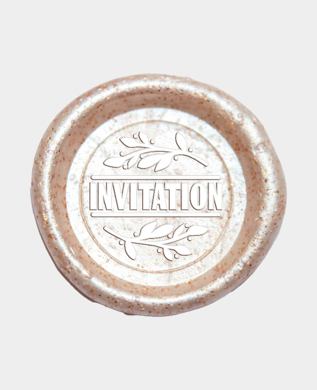 Cire à cacheter pailletée nacrée, bâtonnets de cire pour pistolet à cire, rose, env. 18 x 1 cm, 4 pièces