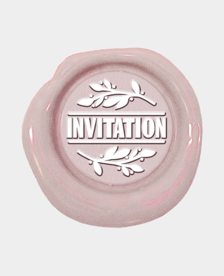 Siegelwachs Pastellrosa, Wachsstifte für Wachspistole, Rosa, ca. 18 x 1 cm, 4 Stk.