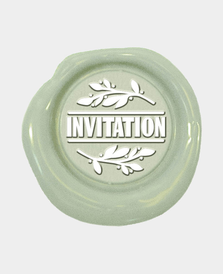 Cire à cacheter vert d&