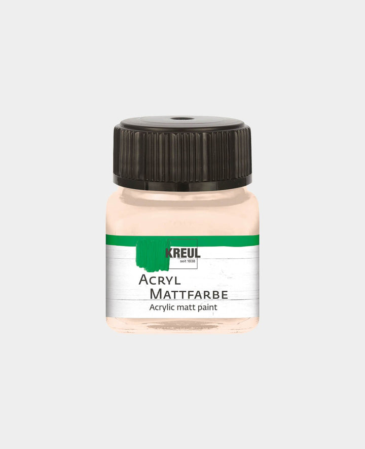 KREUL Peinture acrylique mate, Rose tendre, 20 ml