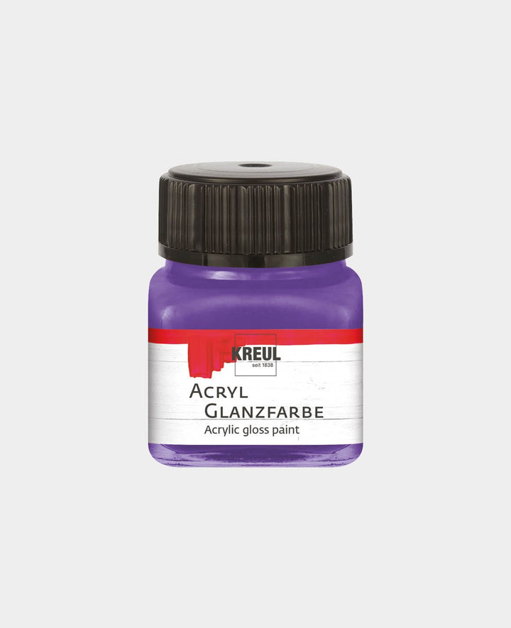 KREUL Acrylic Gloss Paint Violet 20 ml