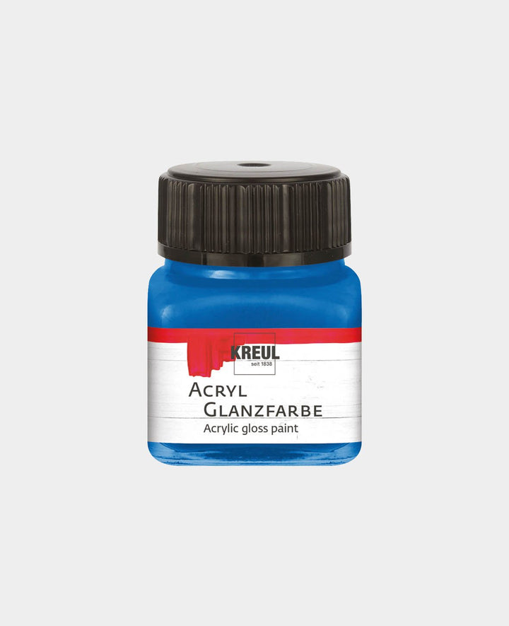 KREUL Acrylic Gloss Paint Blue 20 ml