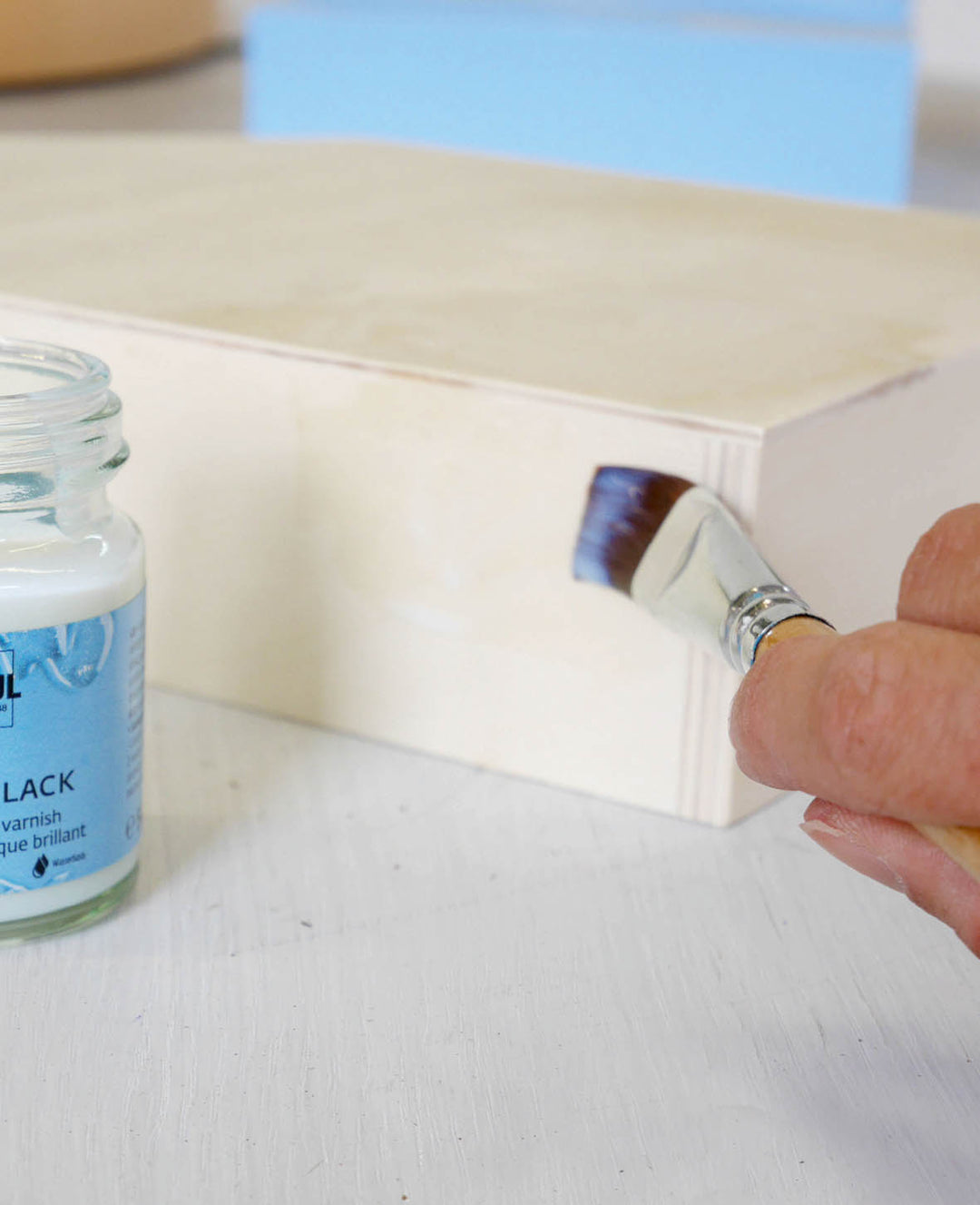 KREUL Acryl-Mattlack transparent auf Wasserbasis 50 ml