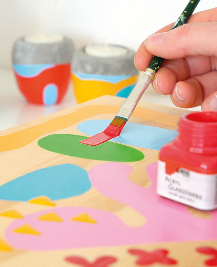 KREUL Peintures acryliques brillantes Set Color Living 6 x 20 ml