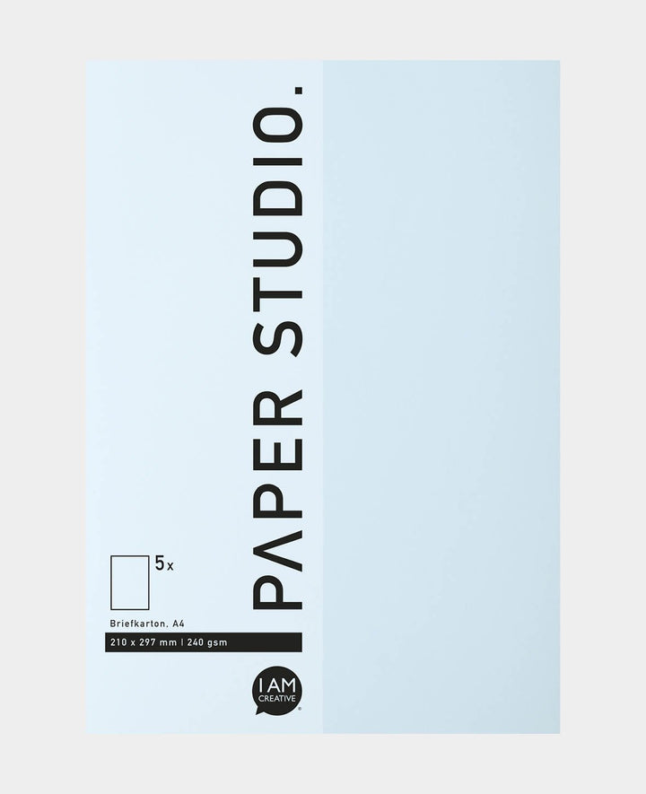 Cardboard mailer, Light Blue, 210 x 297 mm, A4, 5 pcs.