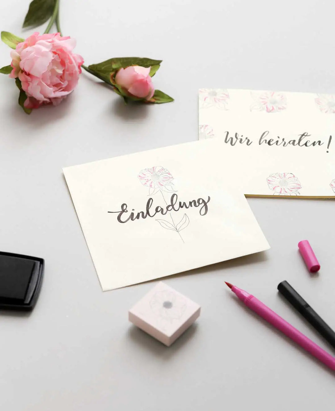 Cards &amp; Envelopes Set, Natural, 152 x 152 mm &amp; 160 x 160 mm, 200 &amp; 120 gsm, 5 pieces each