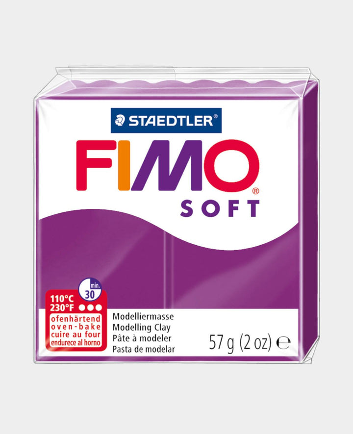 FIMO® soft Normalblock, purpur