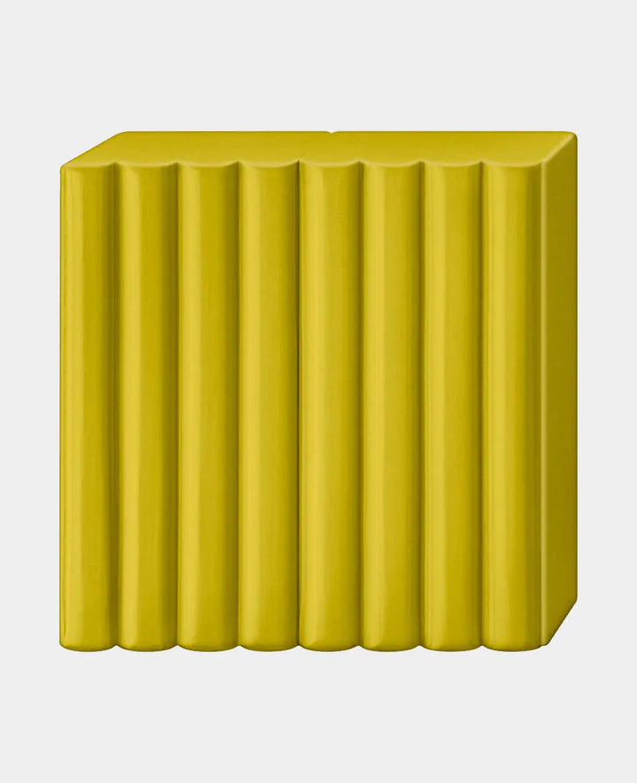 FIMO® soft Standard Block Beach Grass, Green, 5.5 x 5.5 x 1.5 cm at 57 g