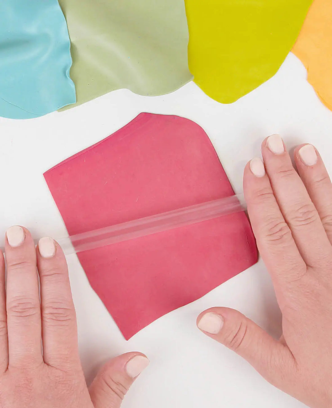FIMO® soft Set Slab Design, Modellierset mit Zubehör und Anleitung, Bunt