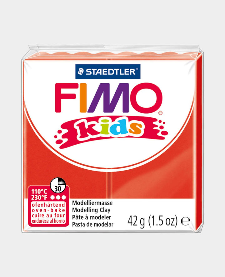 FIMO® kids Modelling Clay, red